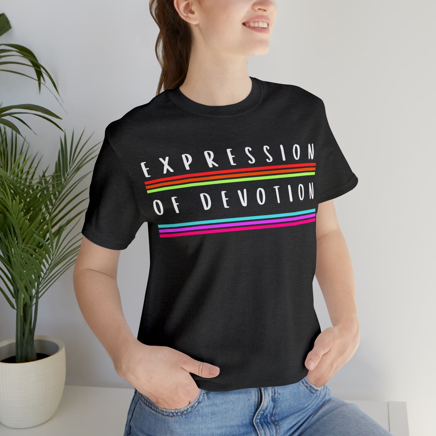 Expression of Devotion T-Shirt - Arjuna Rigby Art and Lifestyle Store