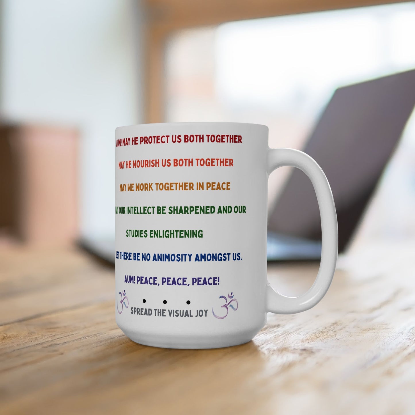 Shanti Prayer Mug