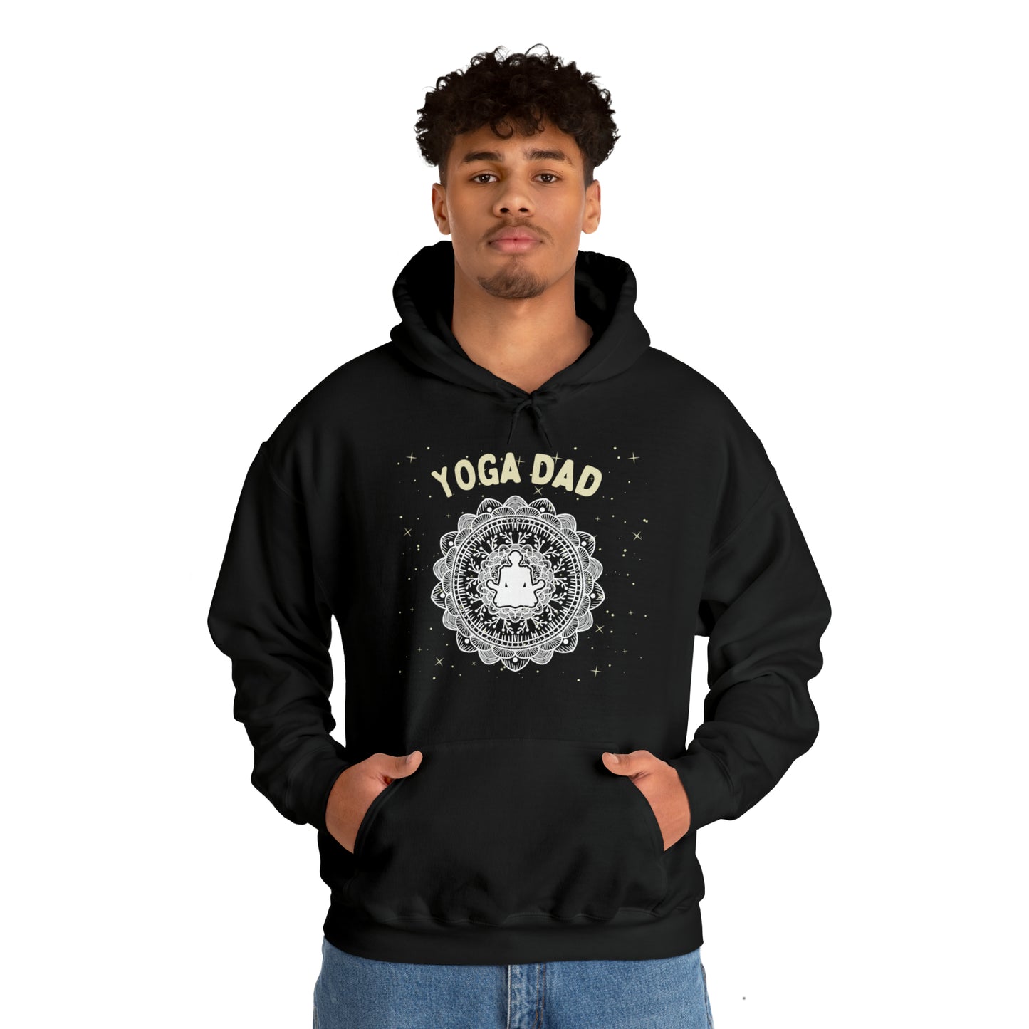 Yoga Dad Hoodie - Arjuna Rigby Art and Lifestyle Store