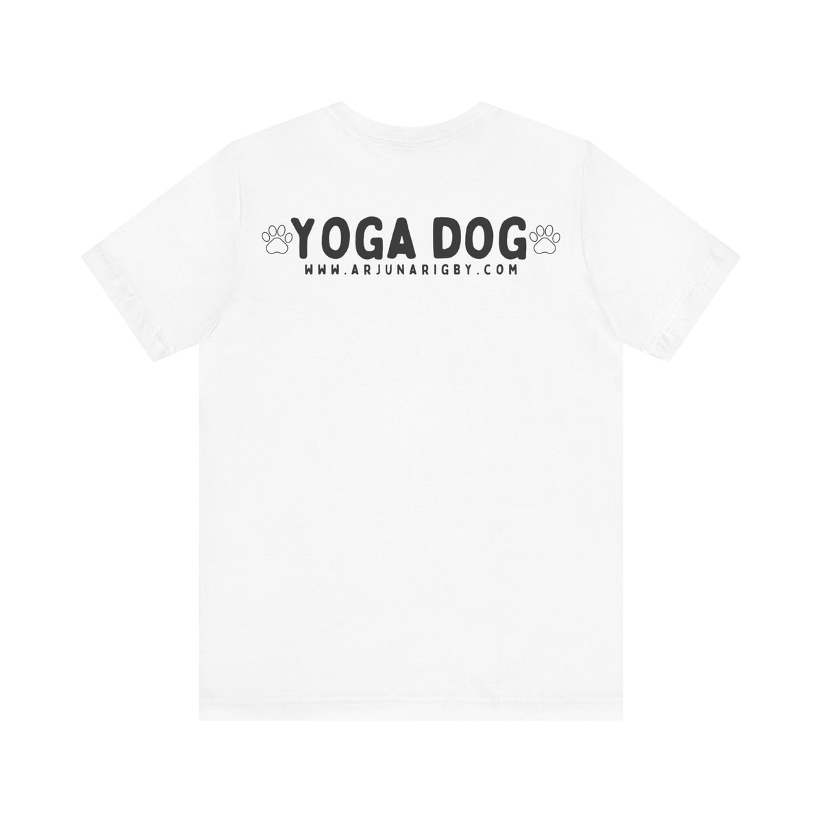Yoga Dog T-Shirt - Arjuna Rigby Art and Lifestyle Store