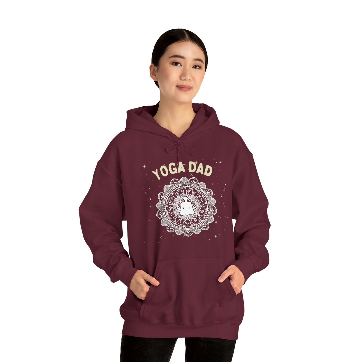 Yoga Dad Hoodie - Arjuna Rigby Art and Lifestyle Store