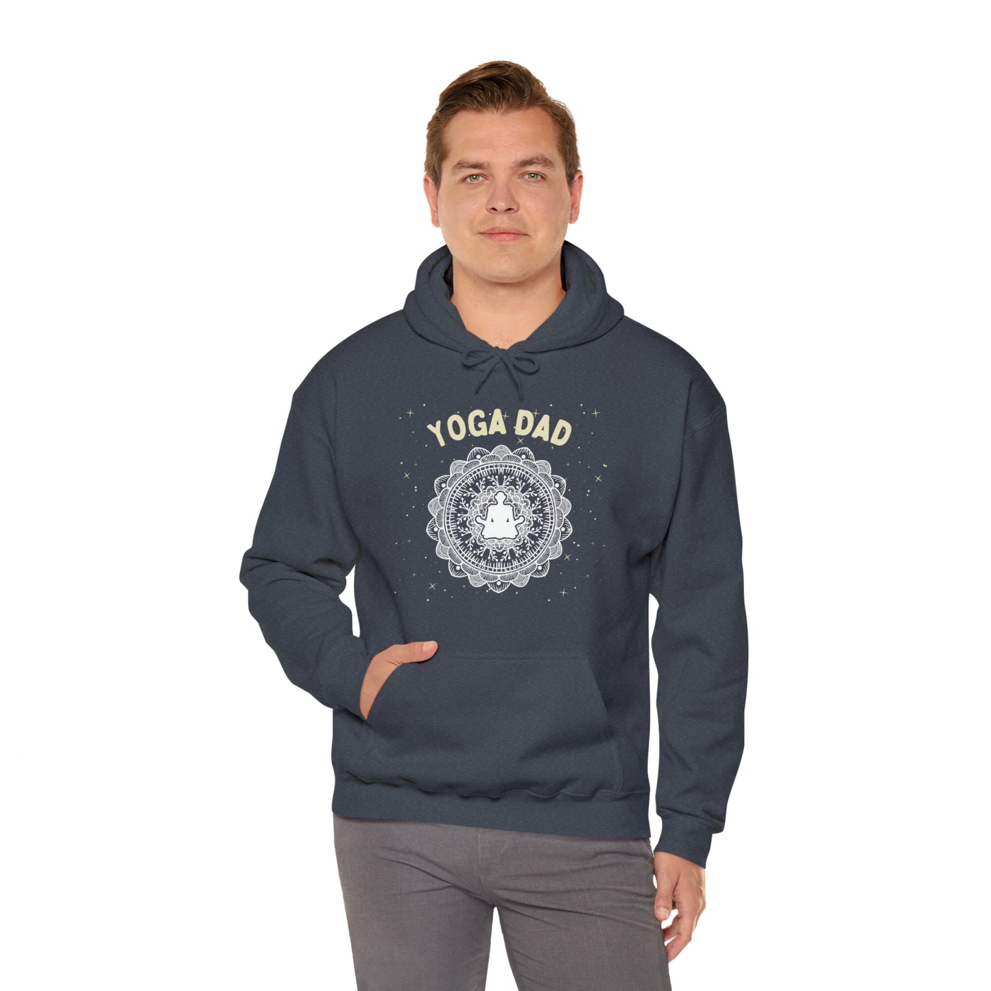 Yoga Dad Hoodie - Arjuna Rigby Art and Lifestyle Store