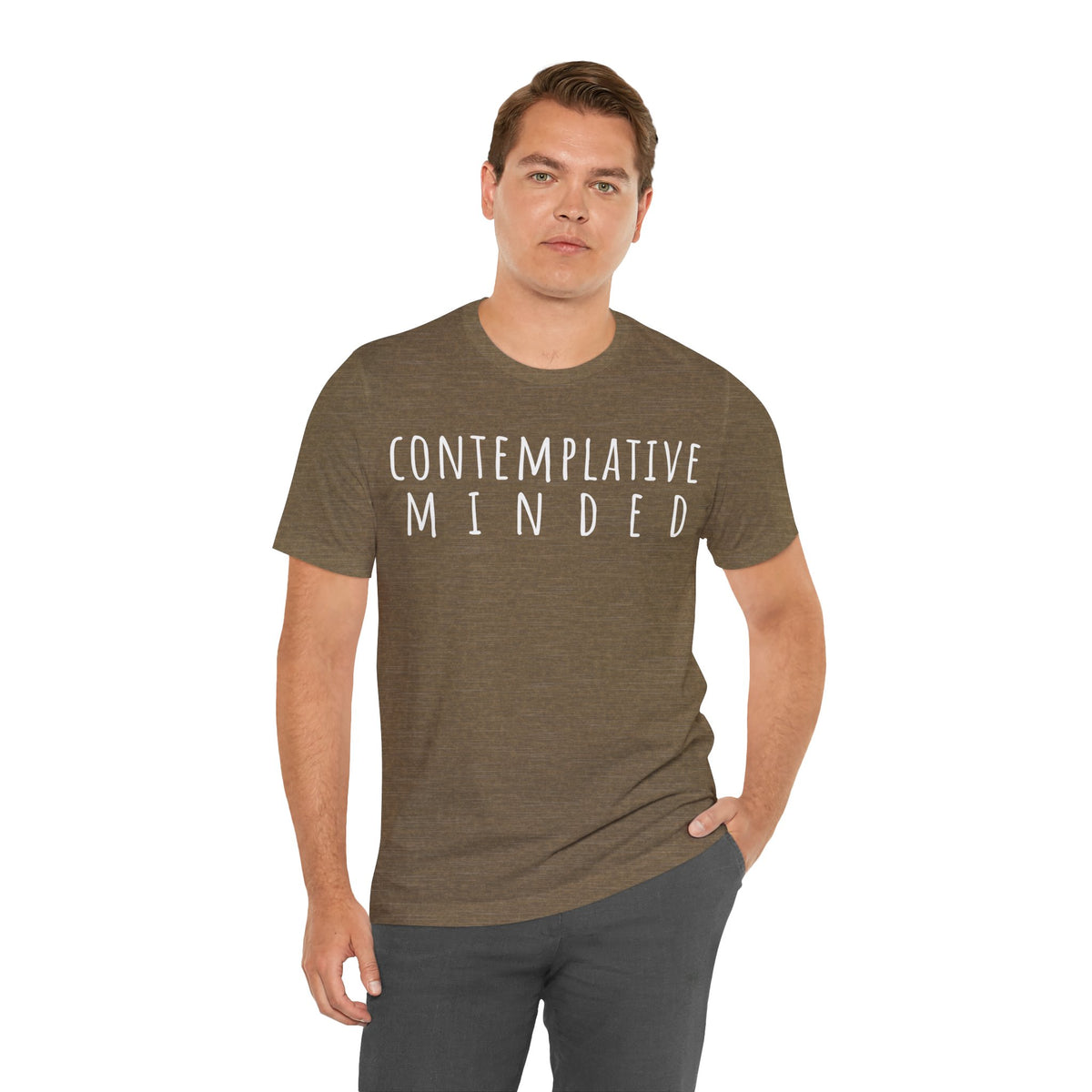Contemplative Minded T-Shirt - Arjuna Rigby Art and Lifestyle Store