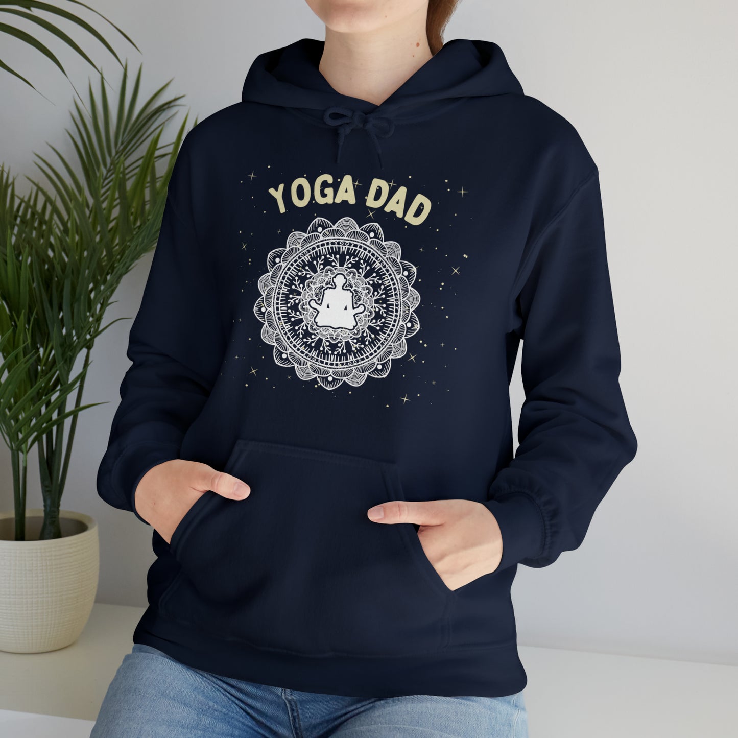 Yoga Dad Hoodie - Arjuna Rigby Art and Lifestyle Store