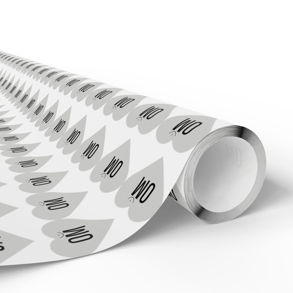 Om Hearts Wrapping Paper