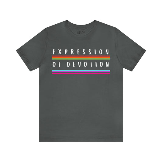 Expression of Devotion T-Shirt - Arjuna Rigby Art and Lifestyle Store