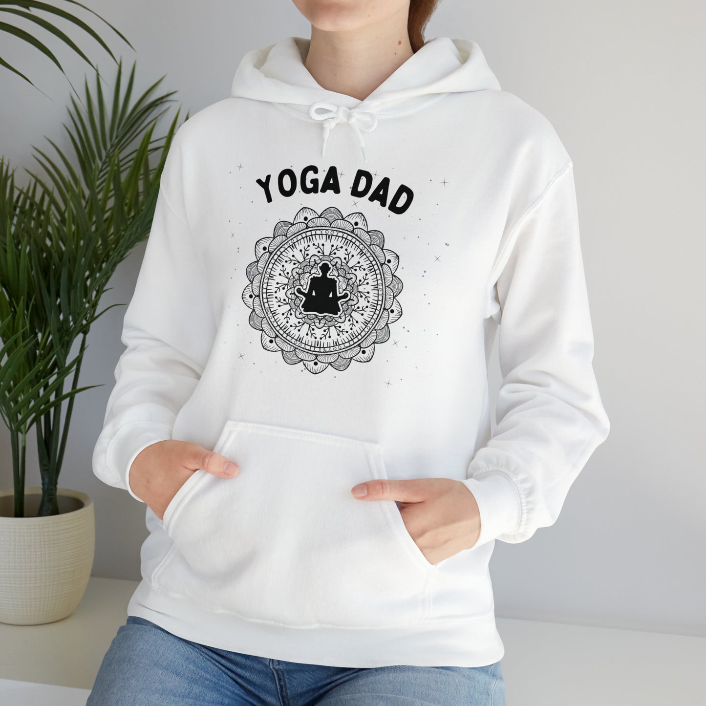 Yoga Dad Hoodie - Arjuna Rigby Art and Lifestyle Store