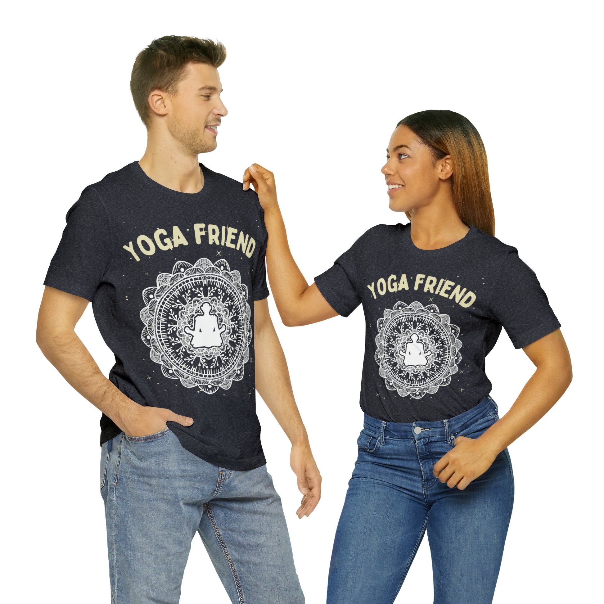 Yoga Friend T-Shirt - Arjuna Rigby Art and Lifestyle Store