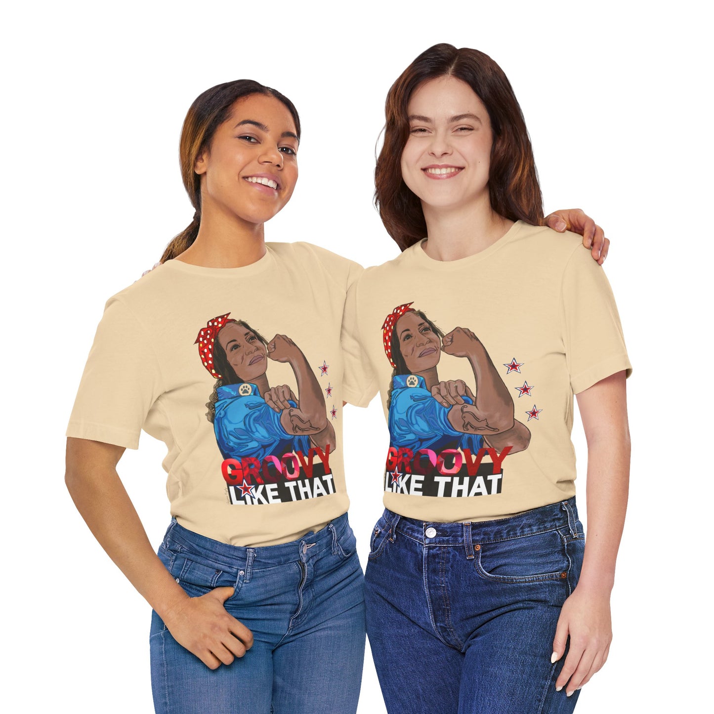 Arjuna Rigby Art & Lifestyle Groovy Like That Childless Cat Lady T-Shirt