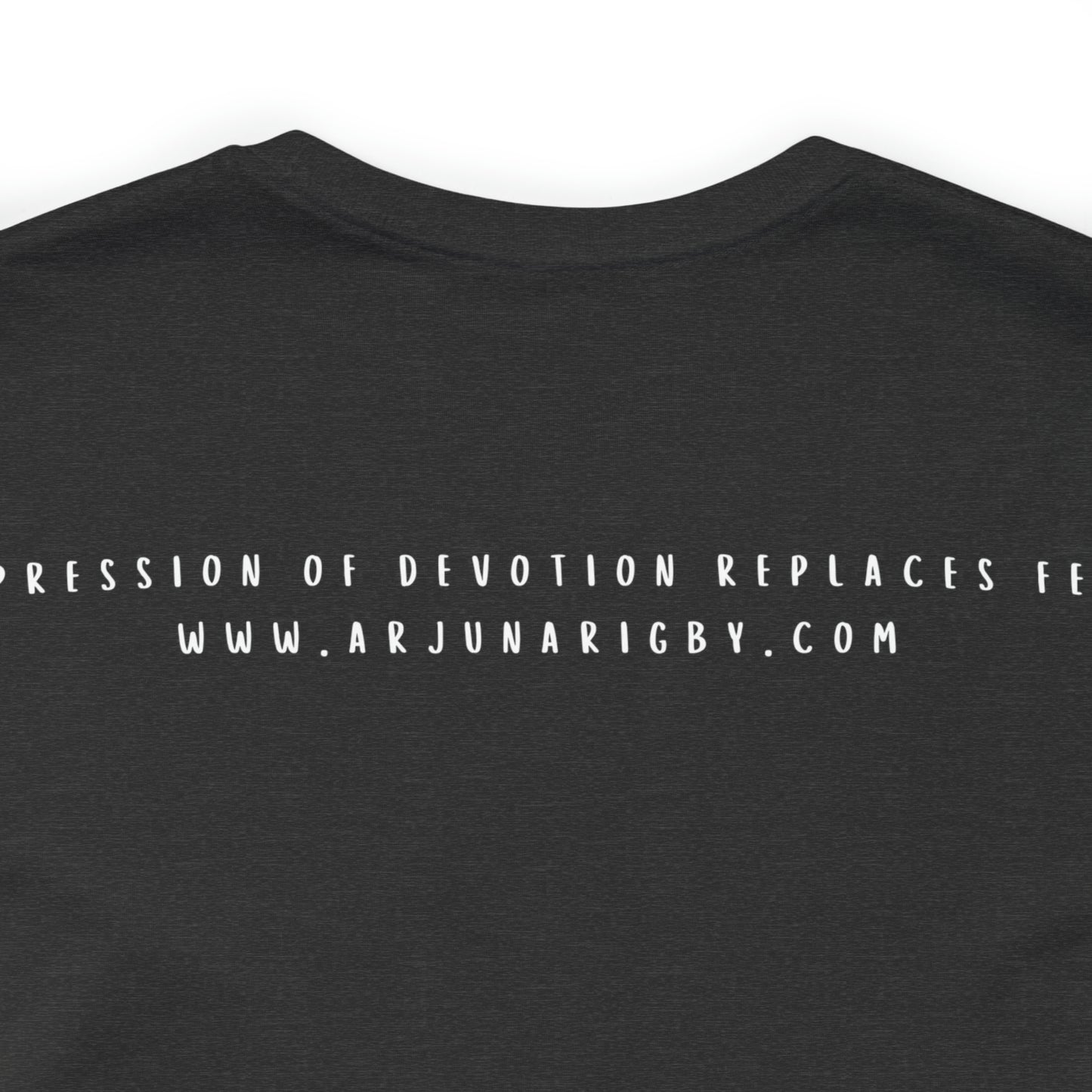 Expression of Devotion T-Shirt - Arjuna Rigby Art and Lifestyle Store