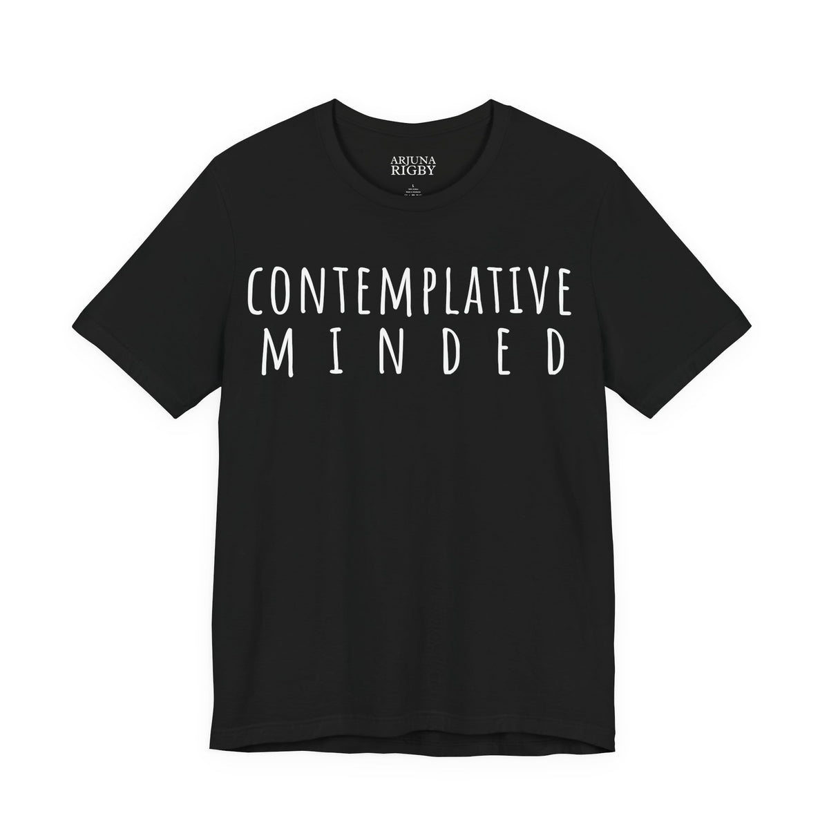 Contemplative Minded T-Shirt - Arjuna Rigby Art and Lifestyle Store