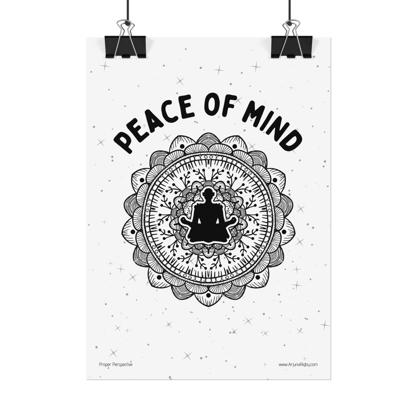 Peace of Mind Fine Art Print white background