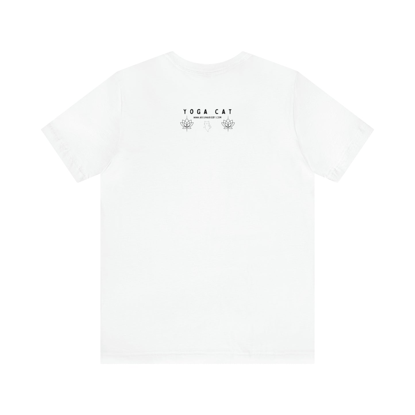 Yoga Cat T-Shirt - Arjuna Rigby Art and Lifestyle Store