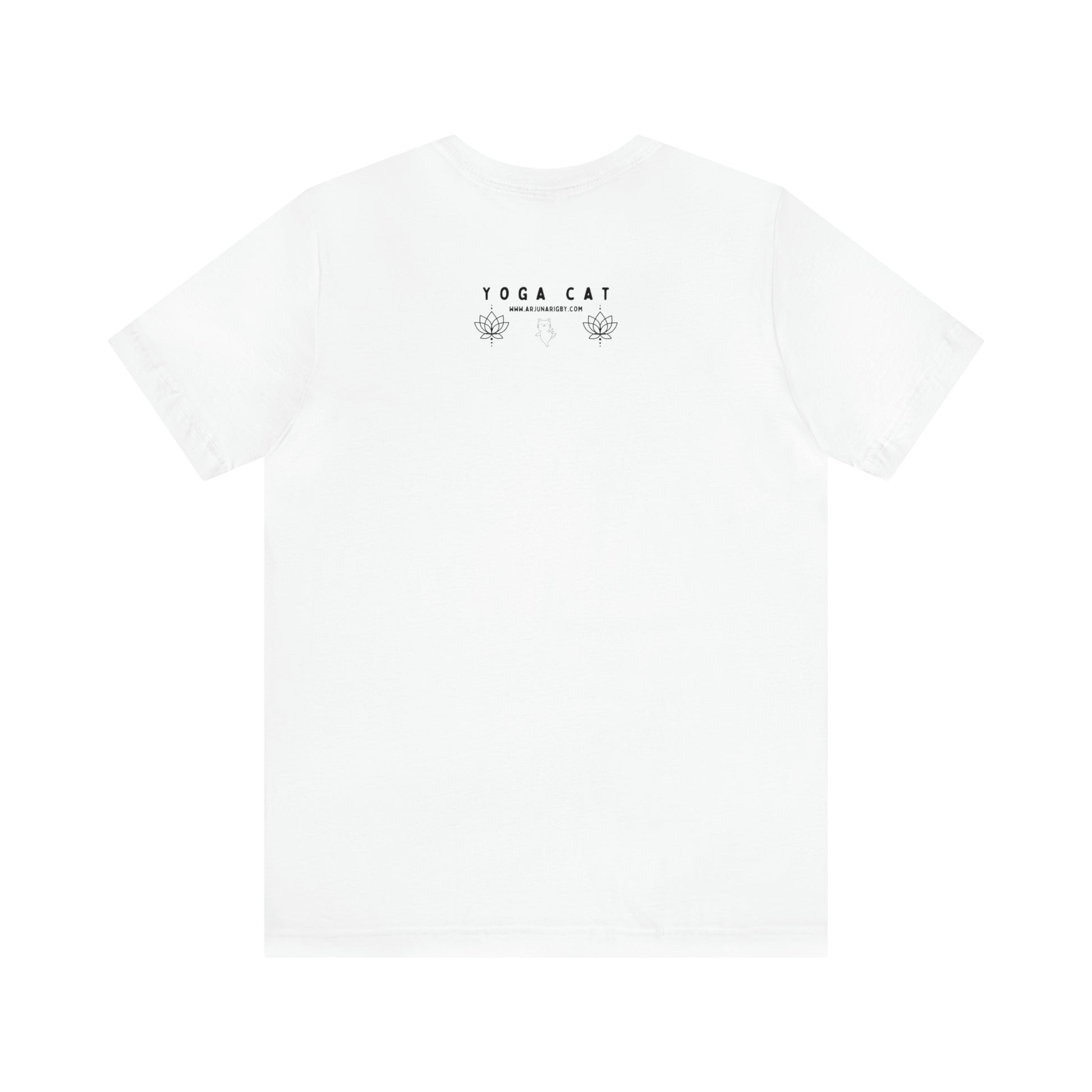 Yoga Cat T-Shirt - Arjuna Rigby Art and Lifestyle Store