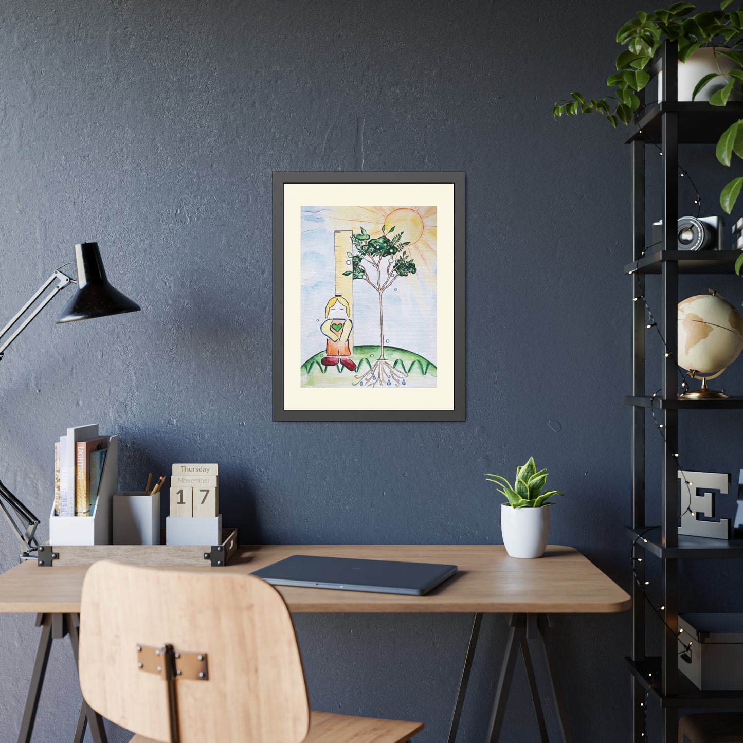 And Together We Grow II Framed Fine Art Print