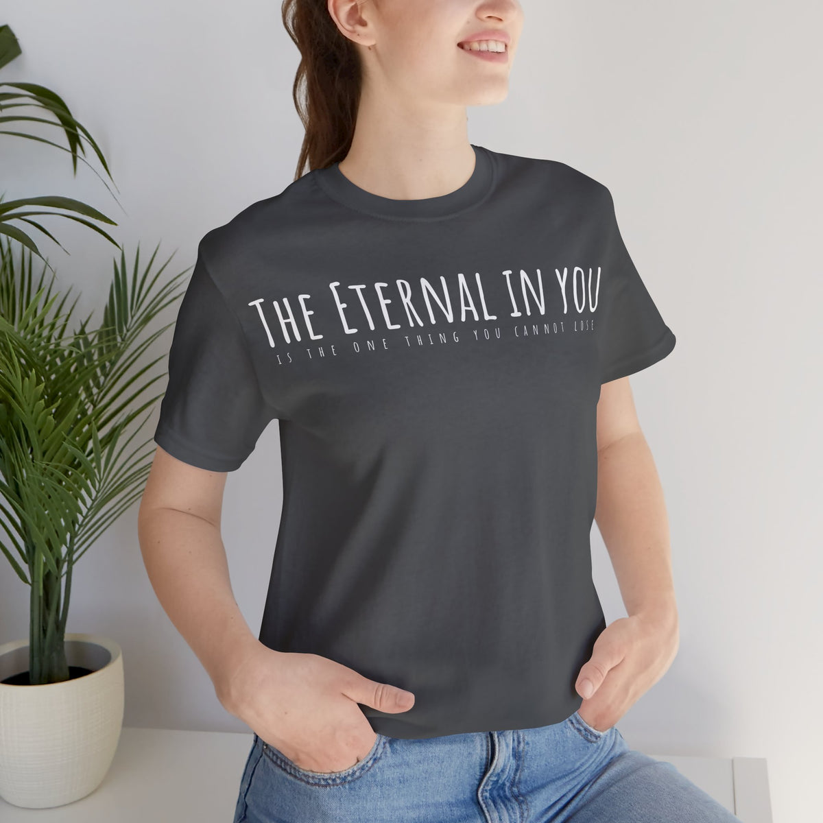 The Eternal in You T-Shirt - Arjuna Rigby Art and Lifestyle Store