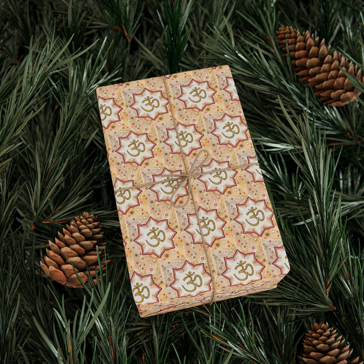Sunburst Om Wrapping Paper
