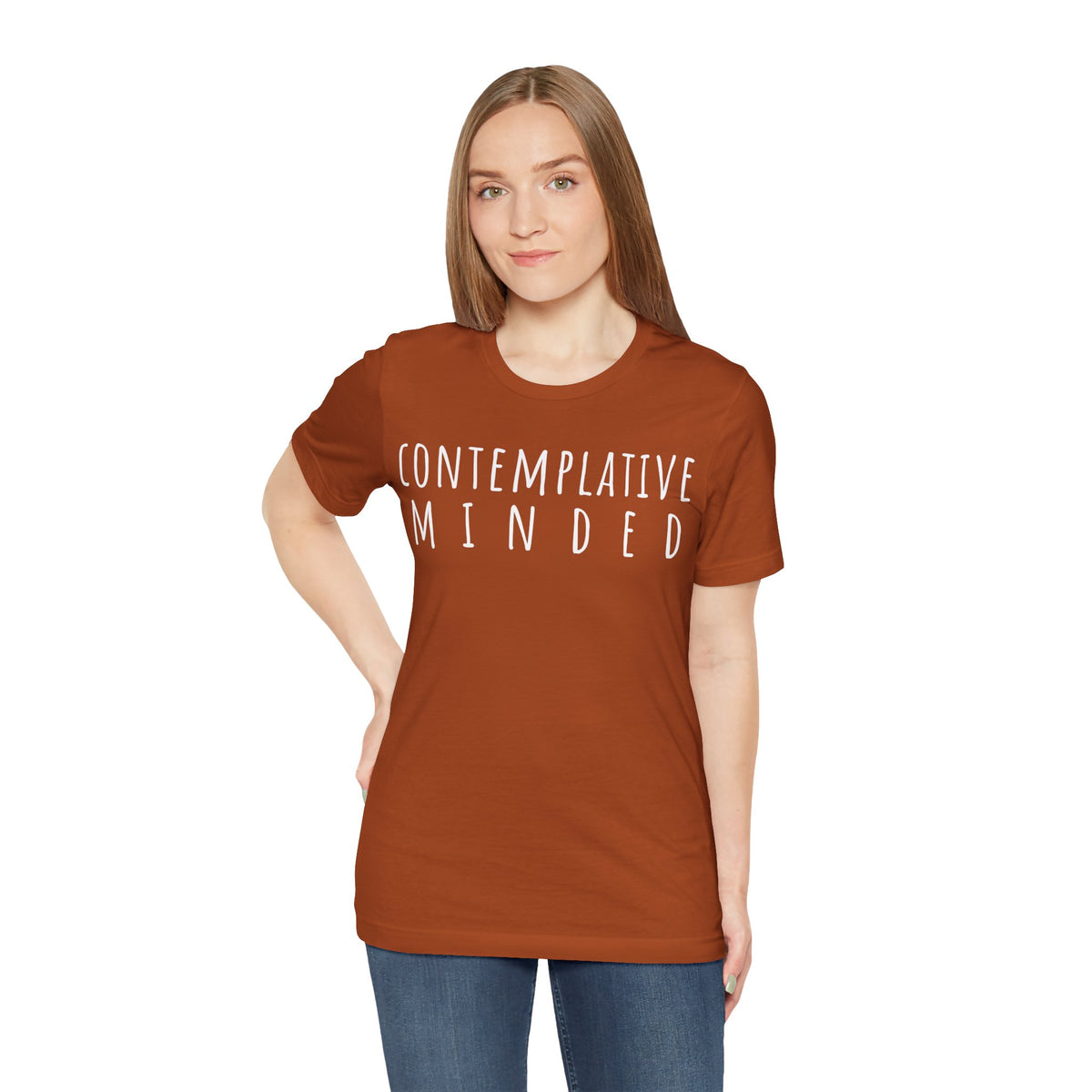 Contemplative Minded T-Shirt - Arjuna Rigby Art and Lifestyle Store