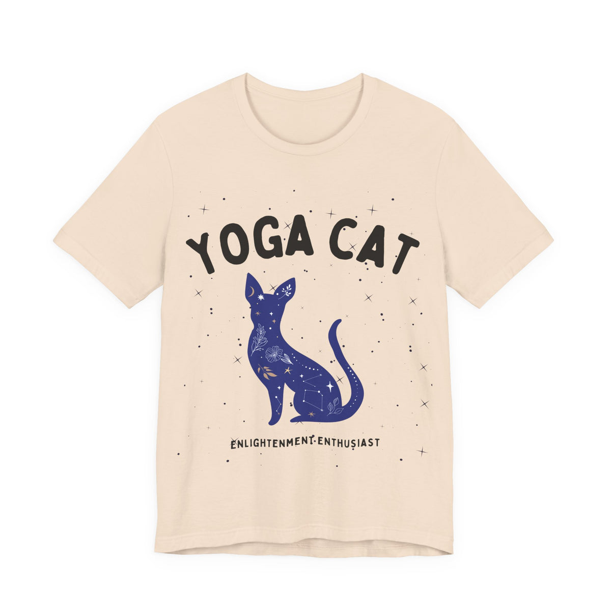 Yoga Cat T-Shirt - Arjuna Rigby Art and Lifestyle Store