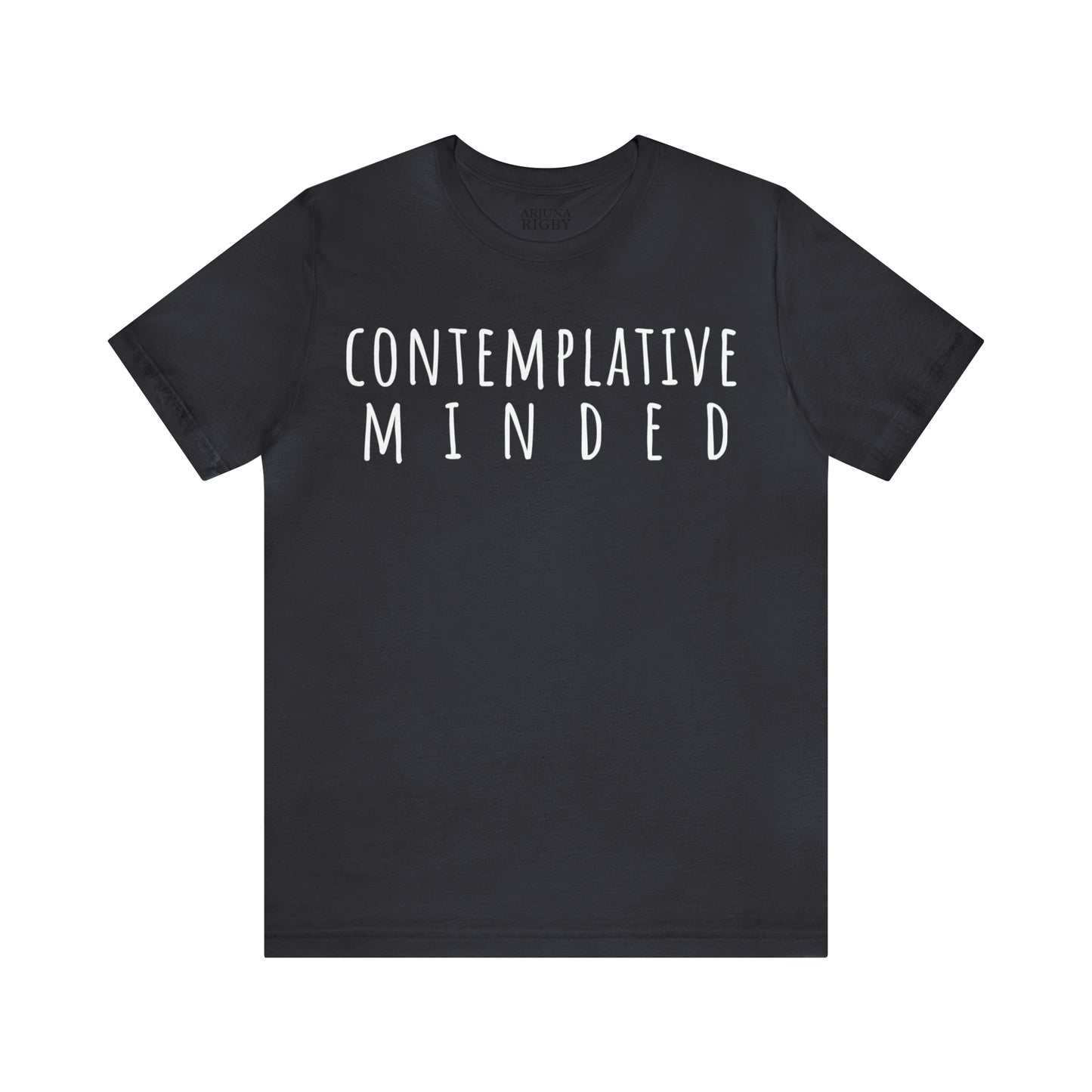 Contemplative Minded T-Shirt - Arjuna Rigby Art and Lifestyle Store