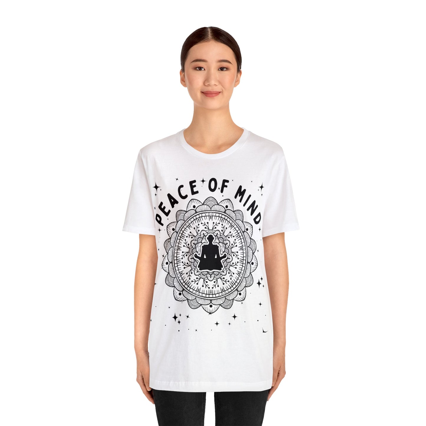 Peace of Mind T-Shirt - Arjuna Rigby Art and Lifestyle Store
