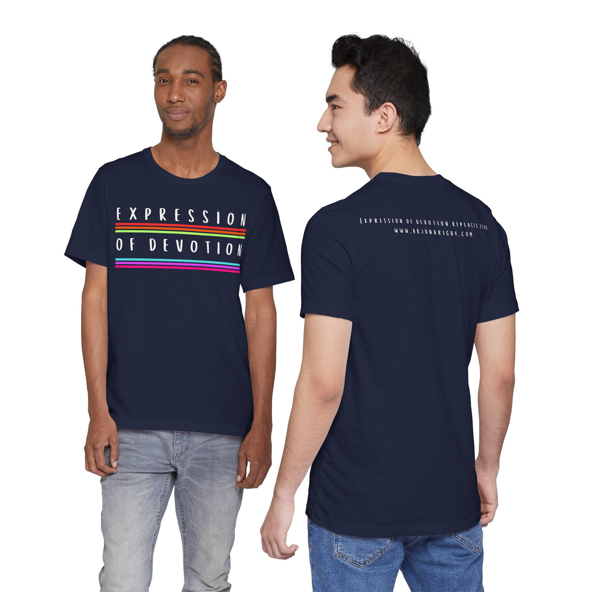 Expression of Devotion T-Shirt - Arjuna Rigby Art and Lifestyle Store