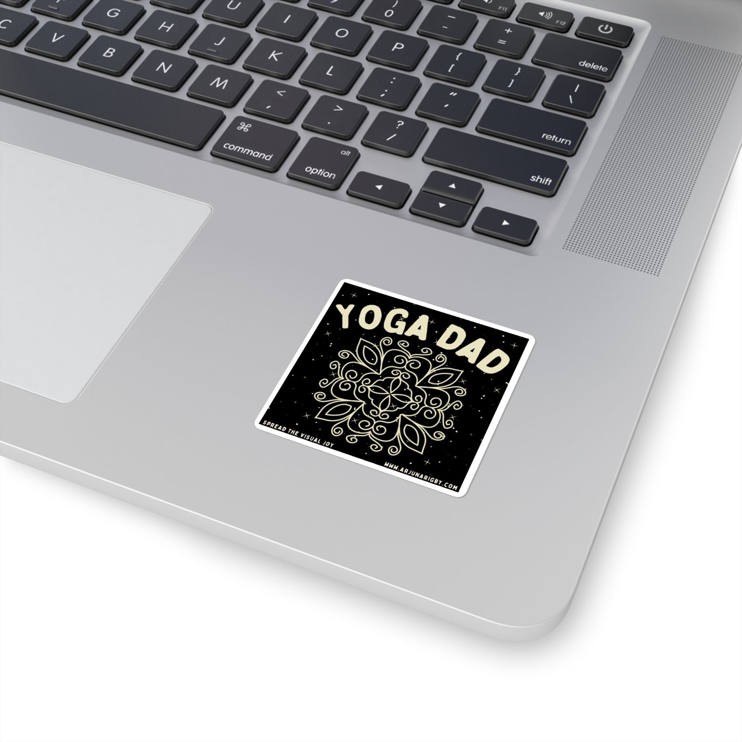 Yoga Dad Sticker - Arjuna Rigby Art and Lifestyle Store