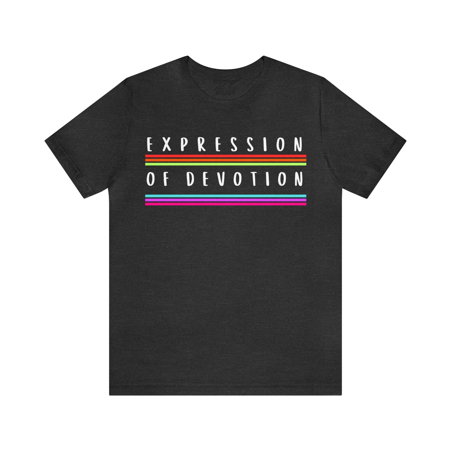Expression of Devotion T-Shirt - Arjuna Rigby Art and Lifestyle Store