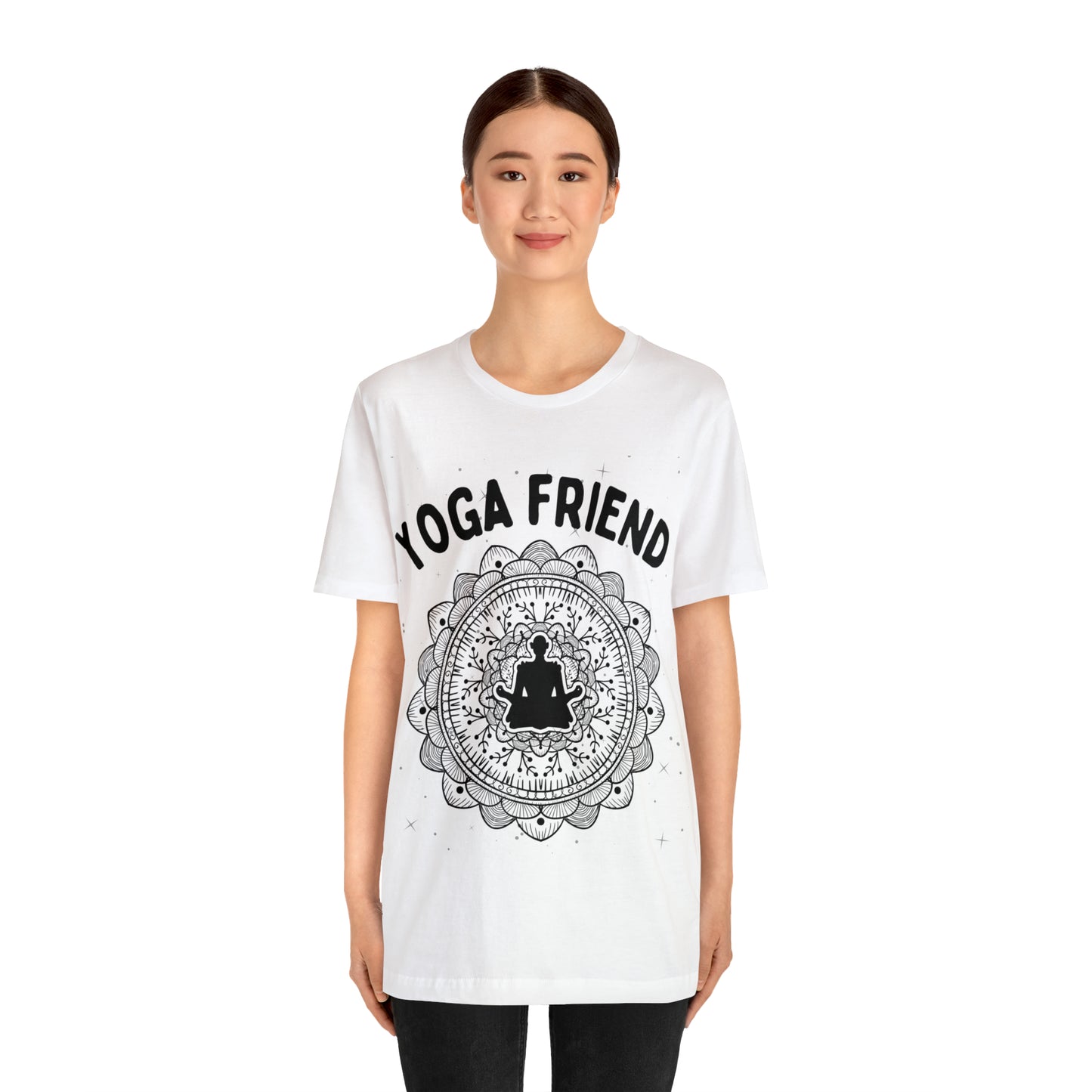 Yoga Friend T-Shirt - Arjuna Rigby Art and Lifestyle Store