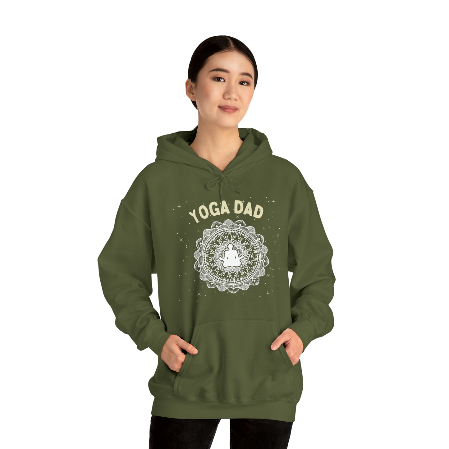 Yoga Dad Hoodie - Arjuna Rigby Art and Lifestyle Store