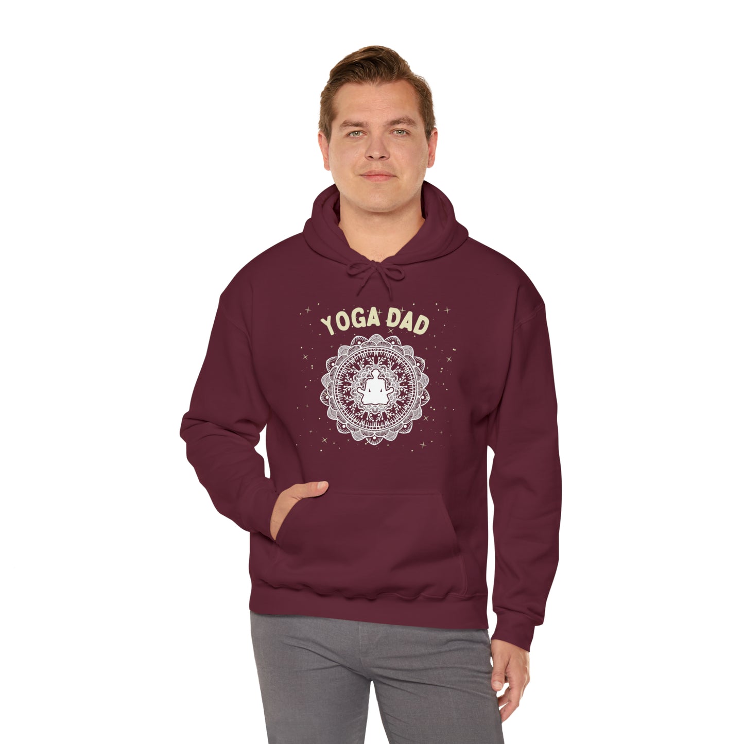 Yoga Dad Hoodie - Arjuna Rigby Art and Lifestyle Store