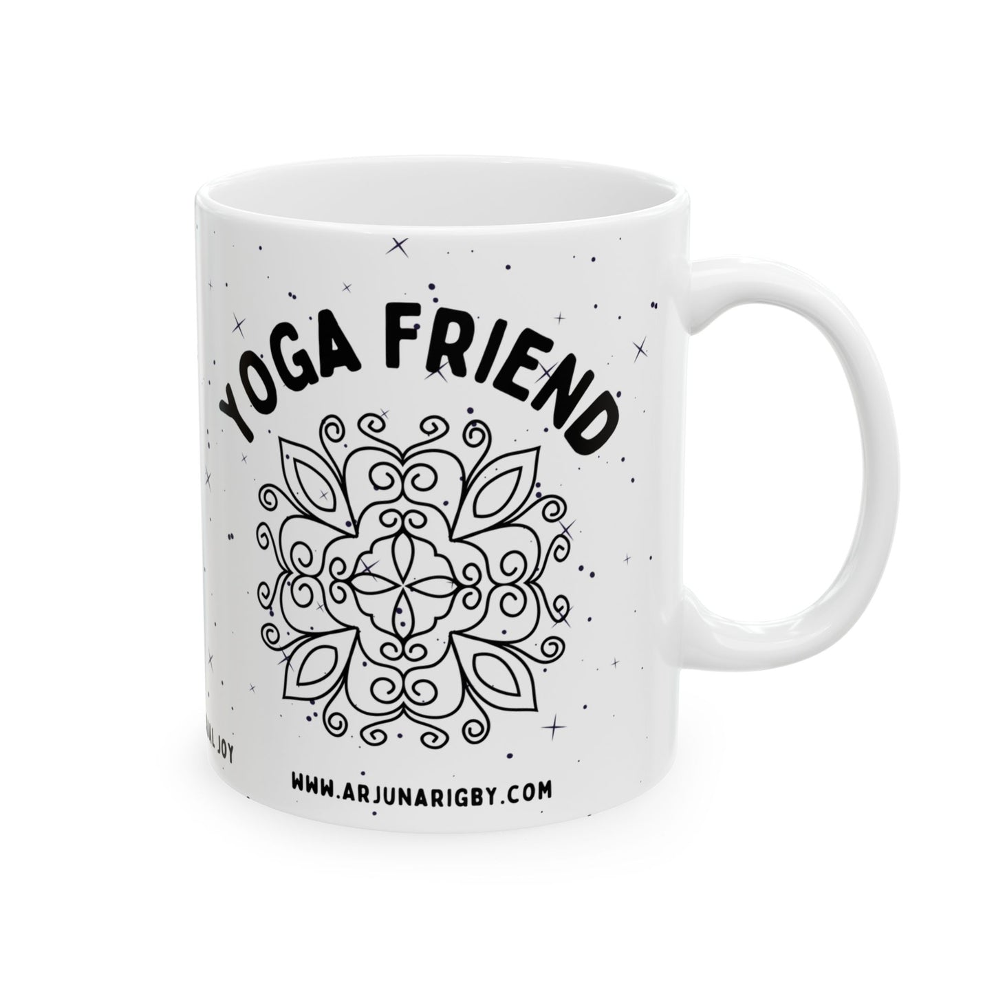 Yoga Friend Mug - Arjuna Rigby Art and Lifestyle Store