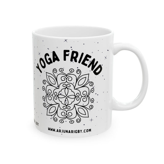 Yoga Friend Mug - Arjuna Rigby Art and Lifestyle Store