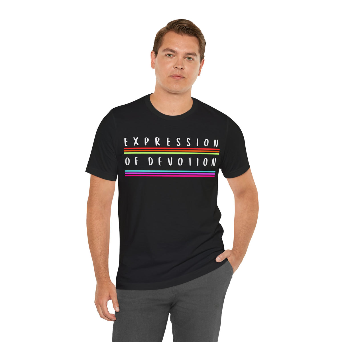Expression of Devotion T-Shirt - Arjuna Rigby Art and Lifestyle Store