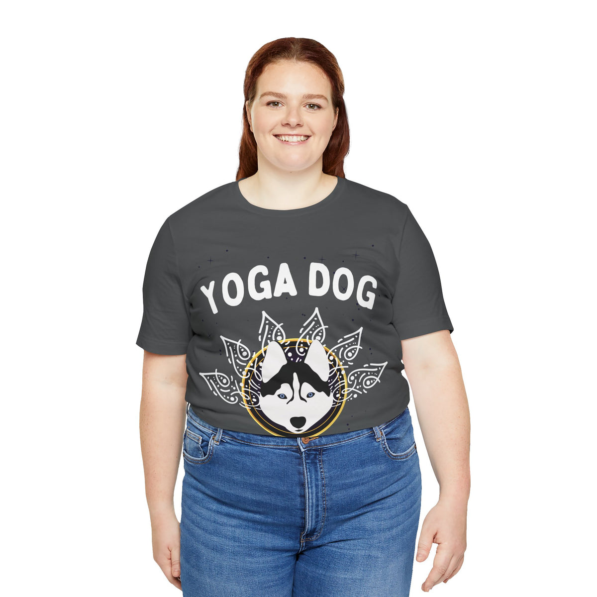 Yoga Dog T-Shirt - Arjuna Rigby Art and Lifestyle Store