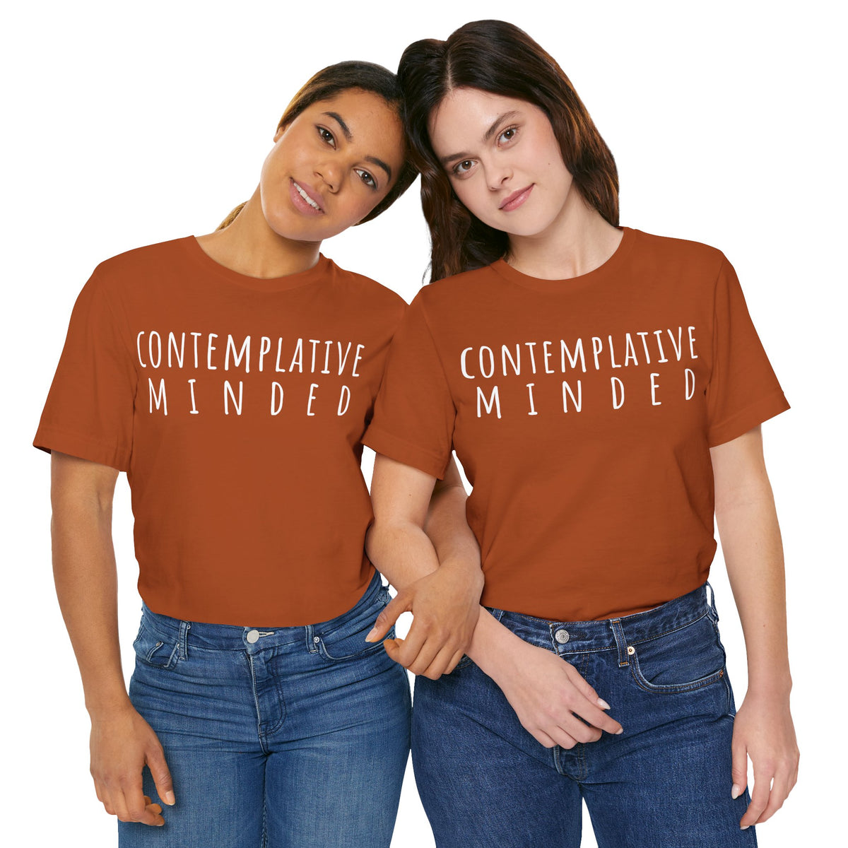 Contemplative Minded T-Shirt - Arjuna Rigby Art and Lifestyle Store
