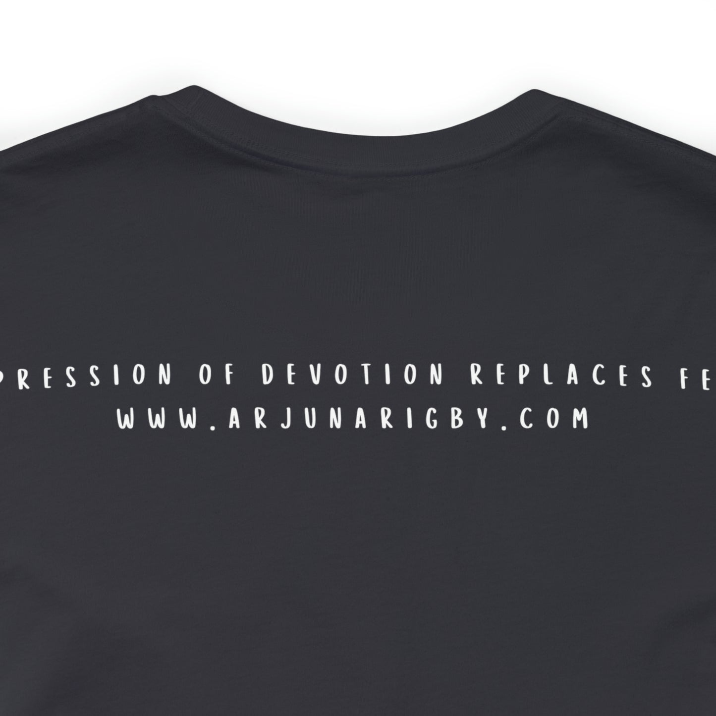 Expression of Devotion T-Shirt - Arjuna Rigby Art and Lifestyle Store