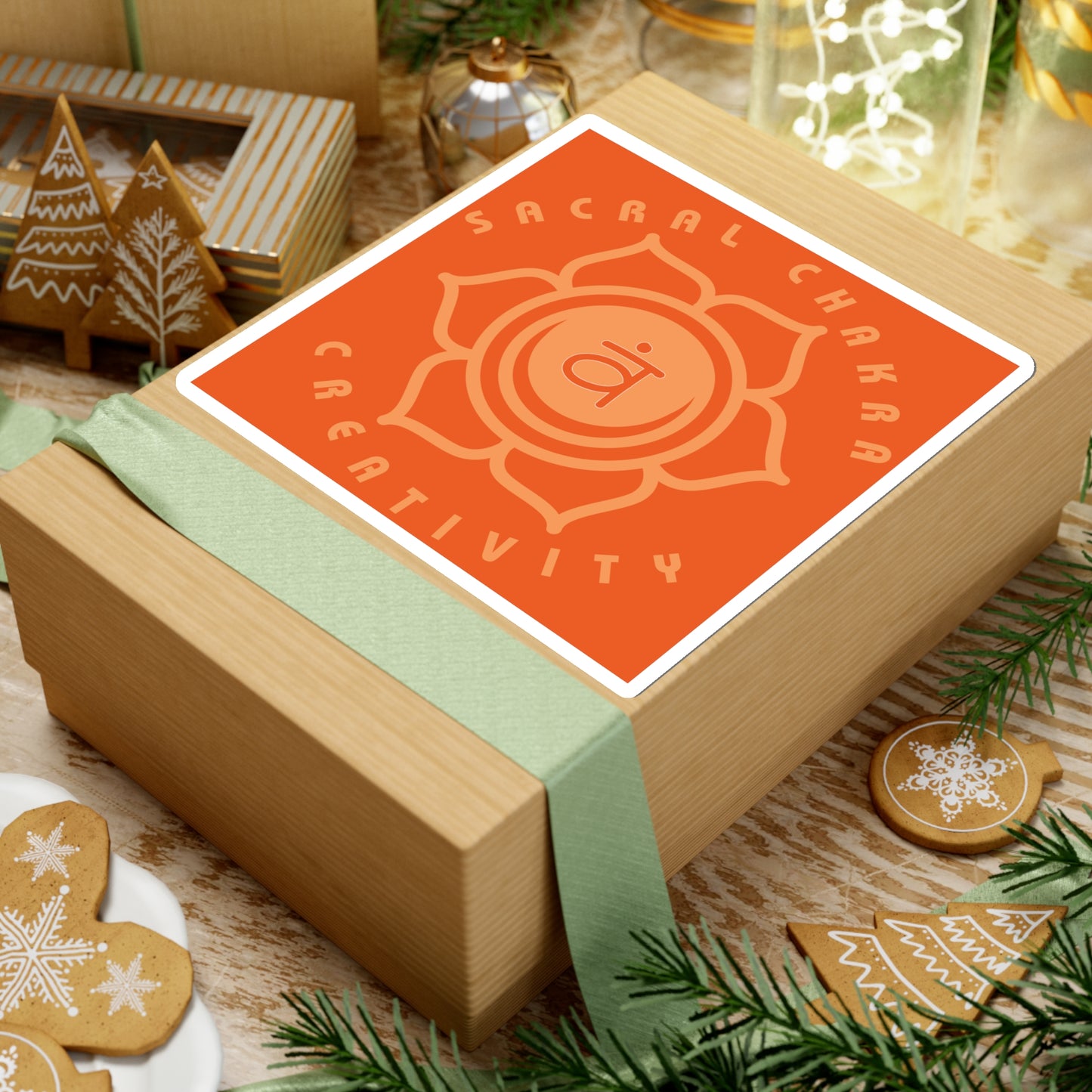 Sacral Chakra Sticker - Arjuna Rigby Art and Lifestyle Store