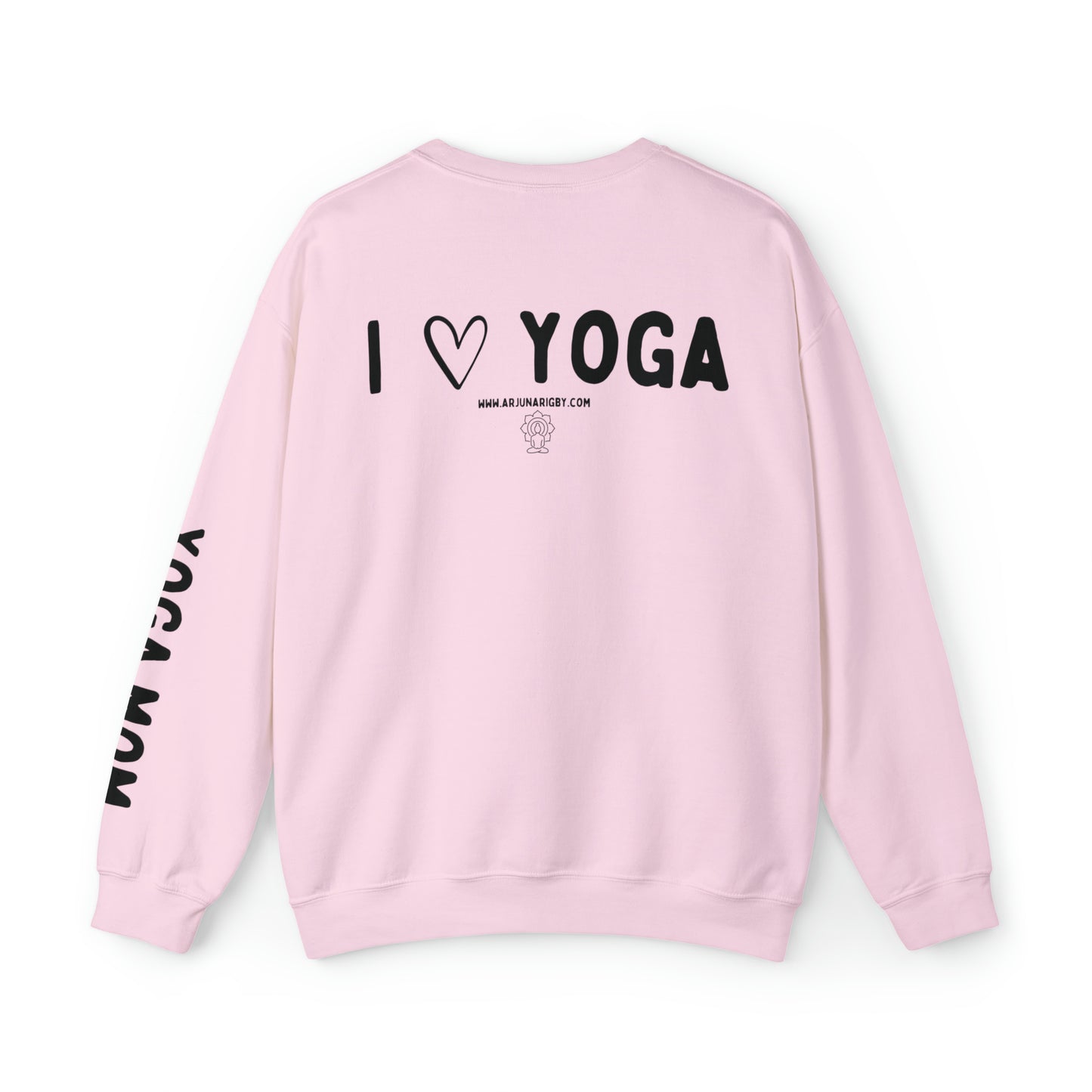 Yoga Mom Crewneck Sweatshirt - Arjuna Rigby Art and Lifestyle Store
