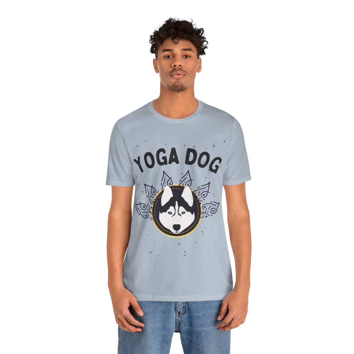 Yoga Dog T-Shirt - Arjuna Rigby Art and Lifestyle Store