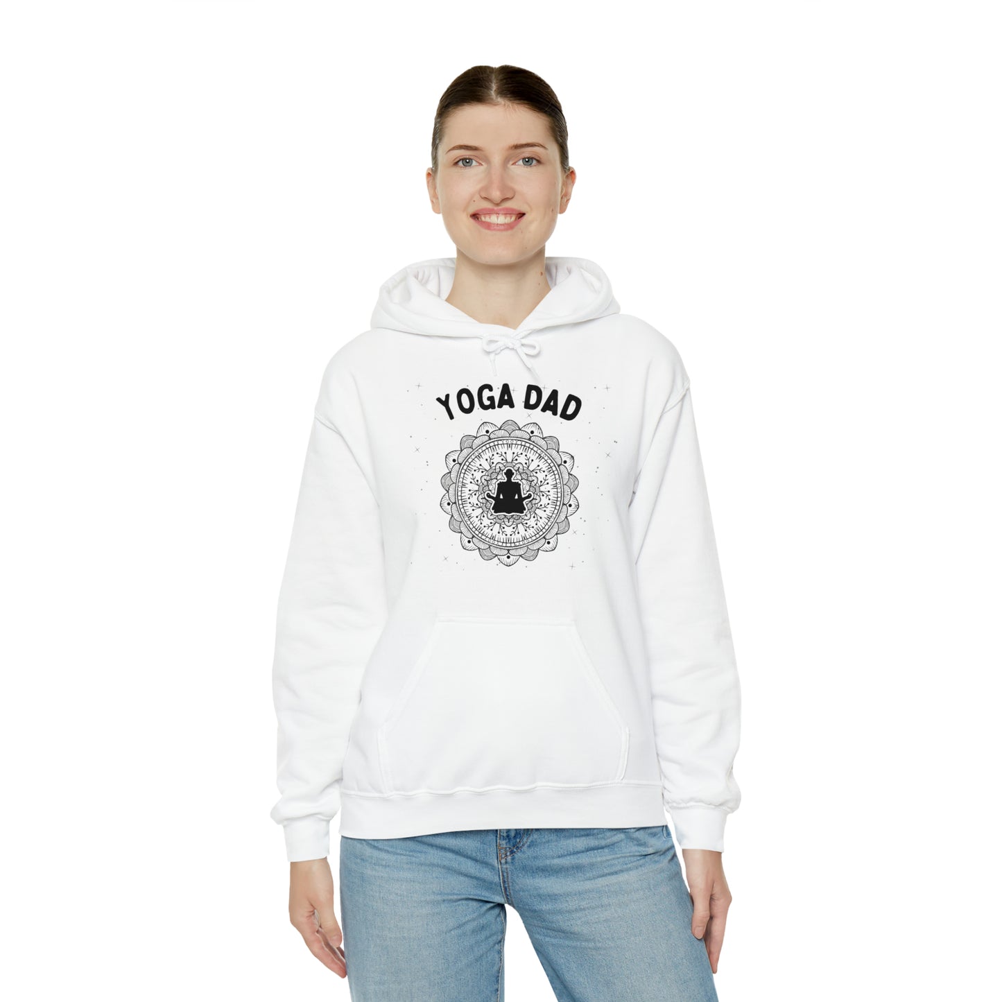 Yoga Dad Hoodie - Arjuna Rigby Art and Lifestyle Store
