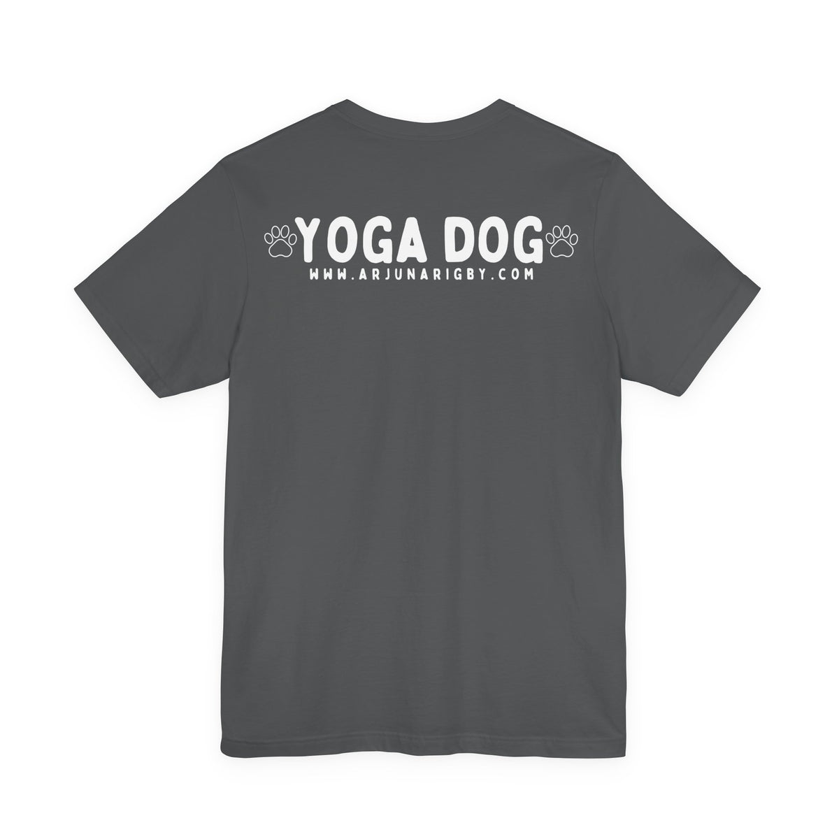 Yoga Dog T-Shirt - Arjuna Rigby Art and Lifestyle Store