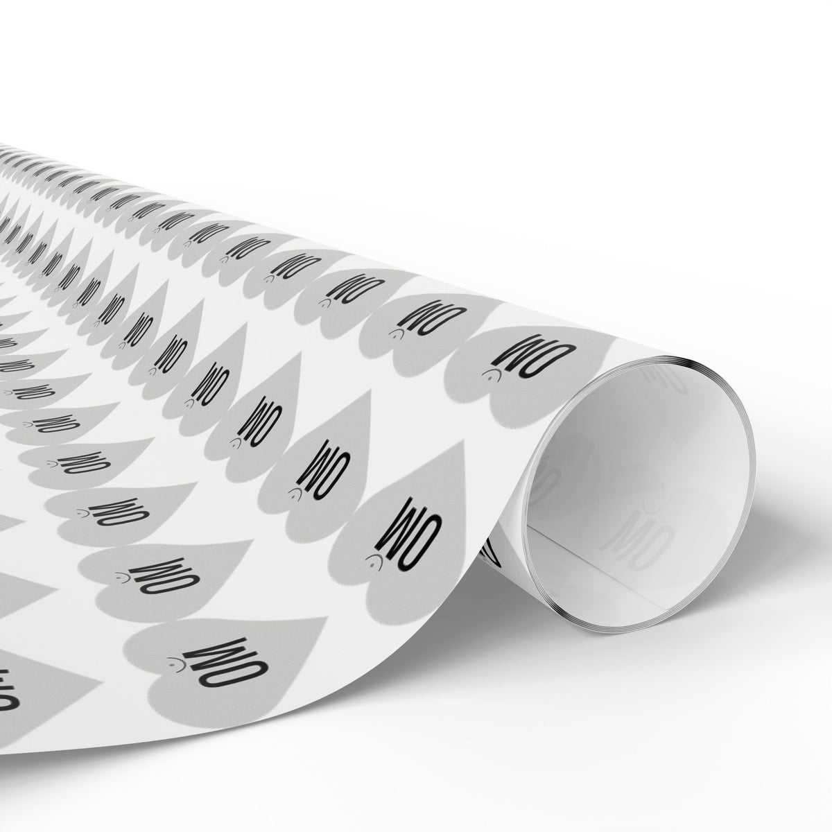 Om Hearts Wrapping Paper