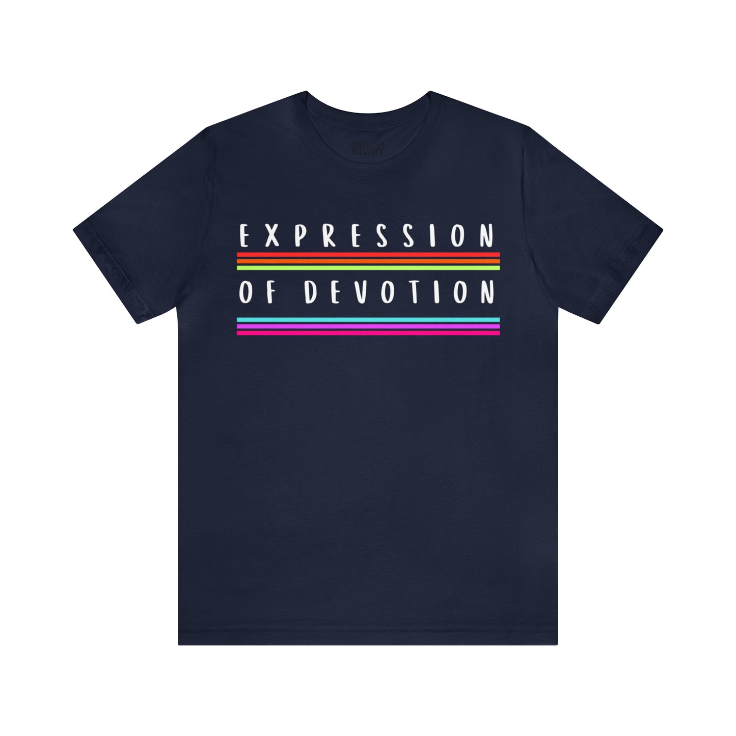 Expression of Devotion T-Shirt - Arjuna Rigby Art and Lifestyle Store