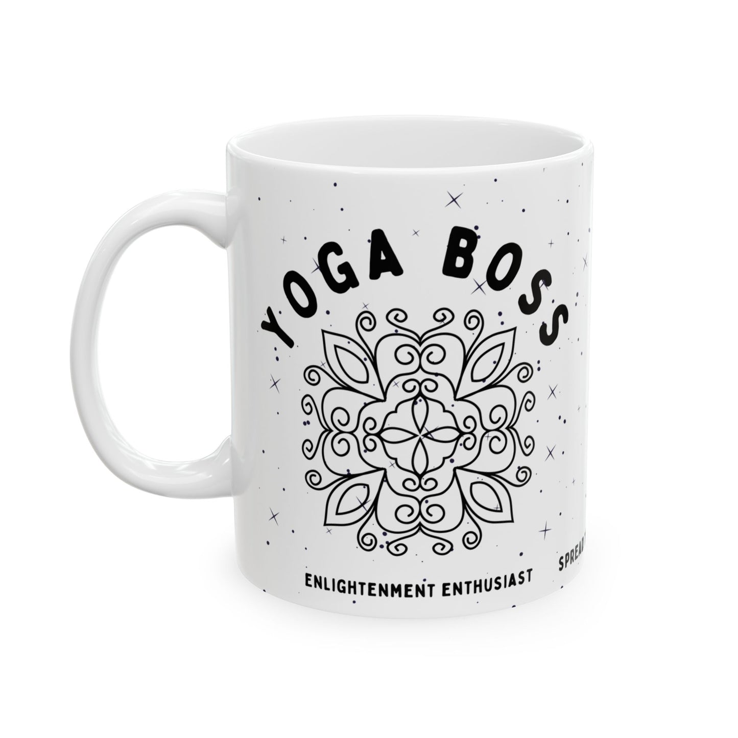 Yoga Boss Mug - Arjuna Rigby Art and Lifestyle Store