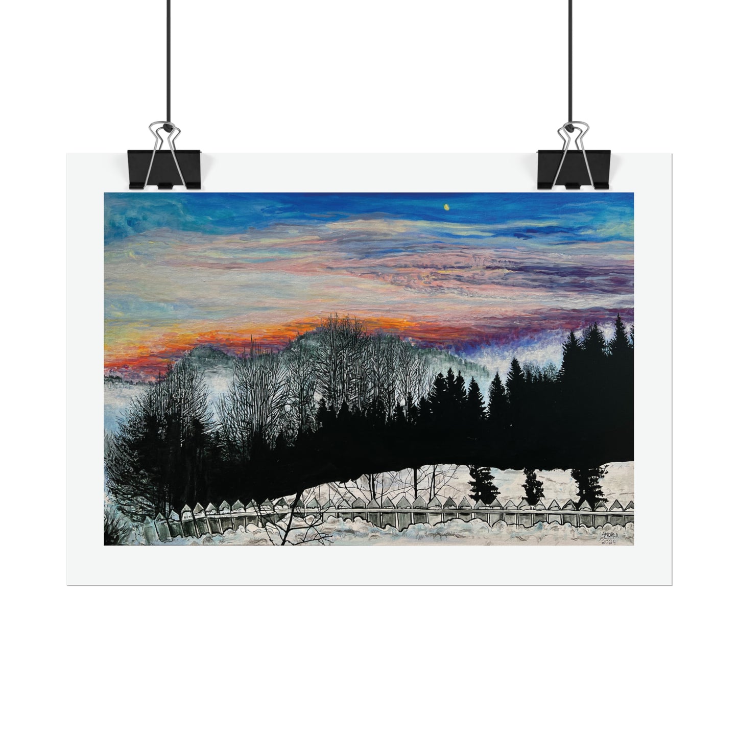 Grua Rolled Fine Art Print