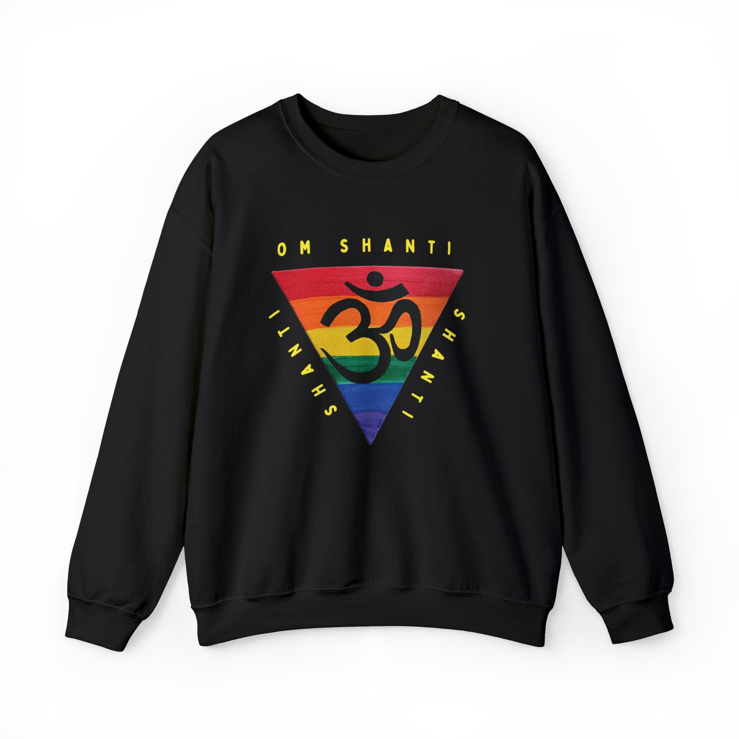 Rainbow Triangle OM Crewneck Sweatshirt
