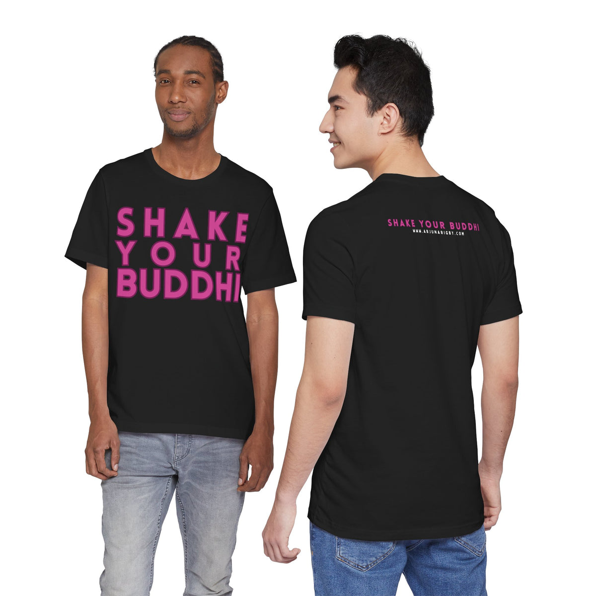 Shake Your Buddhi T-Shirt - Arjuna Rigby Art and Lifestyle Store