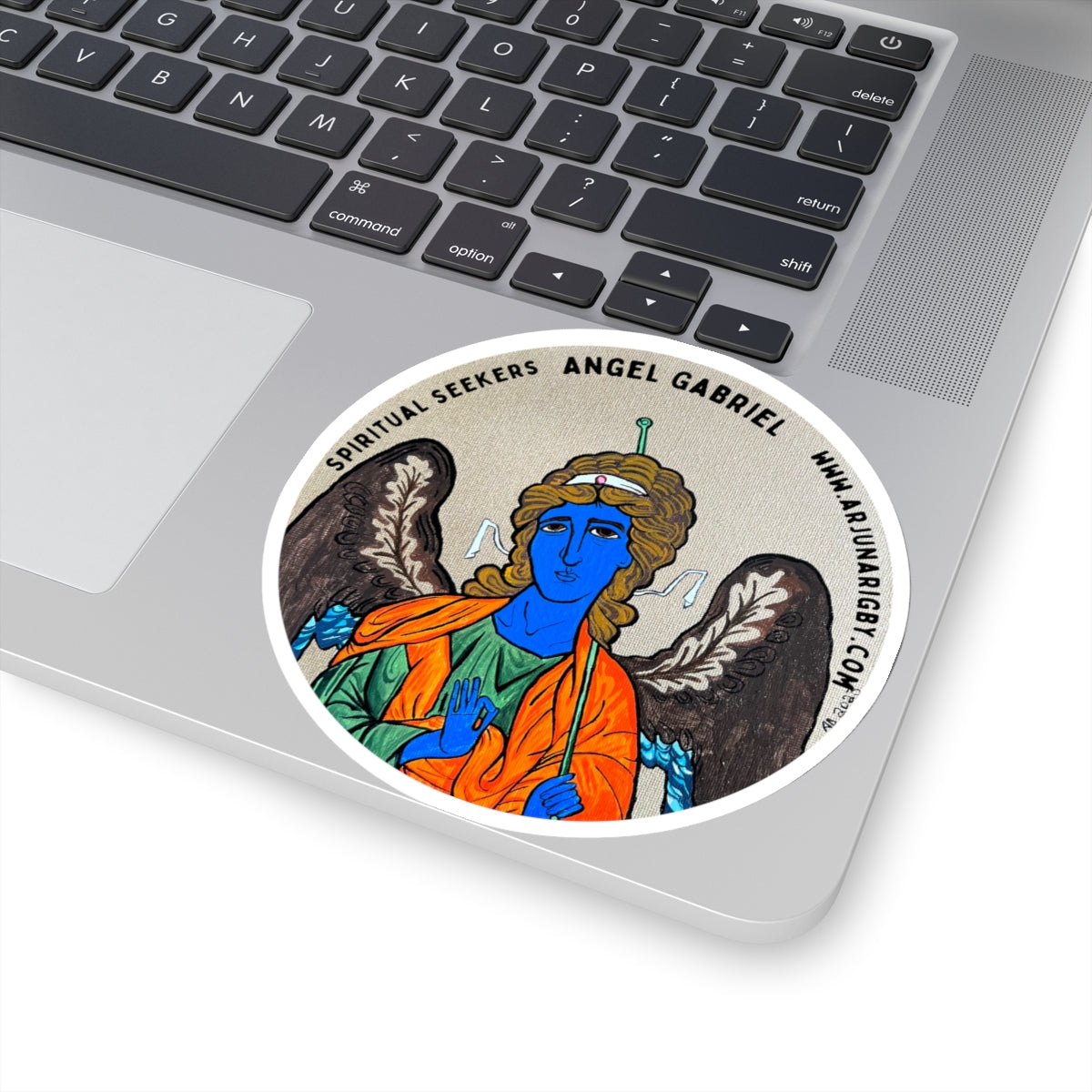 Angel Gabriel Sticker - Arjuna Rigby Art and Lifestyle Store