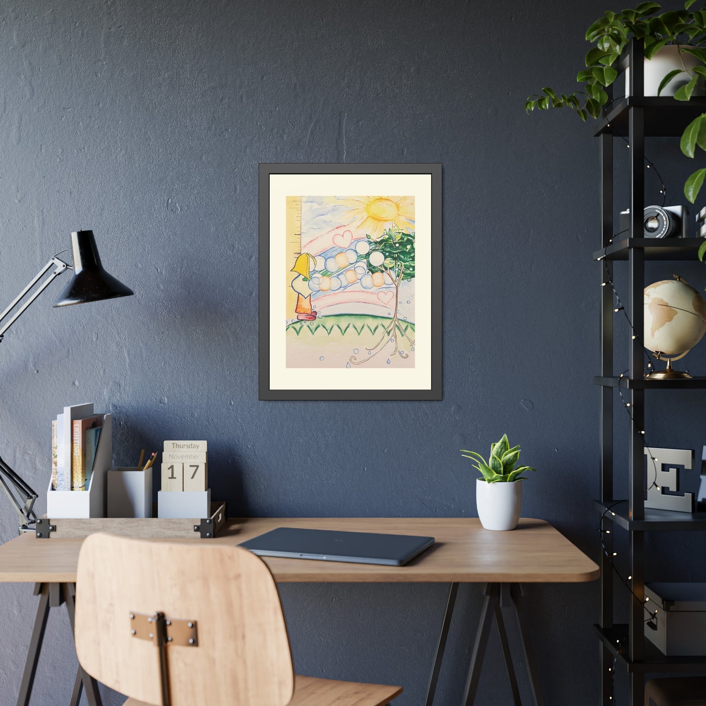 And Together We Grow Framed Fine Art Print